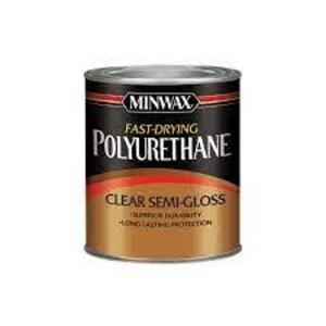 (2) POLYURETHANE SATIN CLEAR