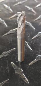 DESCRIPTION: (1) SOLID CARBIDE DURO MILL SQ. END MILL BRAND/MODEL: IMCO 33078 RETAIL$: $139.10 SIZE: 1/4" DIA 1/2" LOC QTY: 1