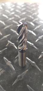 DESCRIPTION: (1) SOLID CARBIDE CHAMFER MILL BRAND/MODEL: ACCUPRO 04490546 RETAIL$: $64.18 SIZE: 3/8" DIA 1" LOC 0.015 CHAMFER W QTY: 1