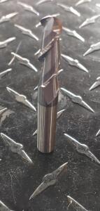 DESCRIPTION: (1) SOLID CARBIDE BALL END MILL BRAND/MODEL: ACCUPRO 8983854 RETAIL$: $74.87 SIZE: 3/8" DIA 1-1/8" LOC QTY: 1