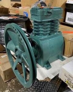 DESCRIPTION: (1) SINGLE STAGE AIR COMPRESSOR HEAD QTY: 1