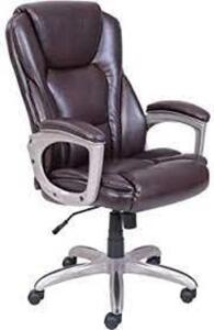 DESCRIPTION: (1) MANAGER OFFICE CHAIR BRAND/MODEL: SERTA #45752 INFORMATION: BROWN RETAIL$: $150.00 EA QTY: 1