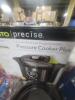 DESCRIPTION: (1) ELECTRIC PRESSURE COOKER PLUS BRAND/MODEL: PRESTO PRACTISE INFORMATION: BLACK RETAIL$: $100.00 EA SIZE: 6 QT QTY: 1 - 2