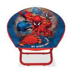 DESCRIPTION: (1) TODDLER CHAIR BRAND/MODEL: SPIDERMAN KIDS SAUCER RETAIL$: $50.00 EA QTY: 1