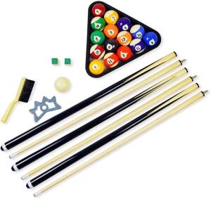 DESCRIPTION: (1) BILLIARD ACCESSORY KIT BRAND/MODEL: HATHAWAY POOL RETAIL$: $70.00 EA QTY: 1