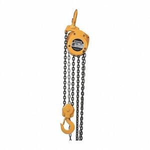 DESCRIPTION: (1) MANUAL CHAIN HOIST BRAND/MODEL: HARRINGTON #CF020 RETAIL$: $613.34 SIZE: 2 TON QTY: 1