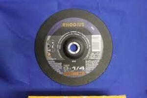 DESCRIPTION: (1) CASE OF (10) GRINDING WHEELS BRAND/MODEL: RHODIUS #209707 SIZE: 9" X 1/4" X 7/8" QTY: 1