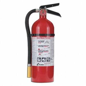 DESCRIPTION: (1) FIRE EXTINGUISHER BRAND/MODEL: KIDDE #1FBK1 INFORMATION: MONOAMMONIUM PHOSPHATE RETAIL$: $67.17 EA SIZE: 5 LB QTY: 1