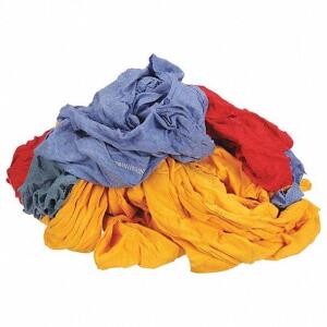 DESCRIPTION: (1) CASE OF RANDOM CLOTH RAG BRAND/MODEL: GRAINGER #9JZ92 RETAIL$: $38.56 SIZE: 25 LB QTY: 1