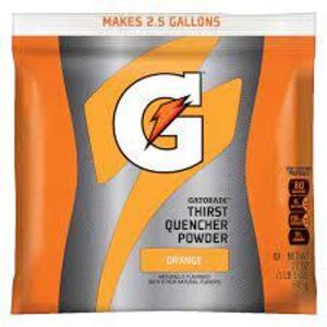 DESCRIPTION: (4) SPORTS DRINK CONCENTRATE POWDER BRAND/MODEL: GATORADE INFORMATION: ORANGE RETAIL$: $7.50 EA SIZE: 1 LB QTY: 4