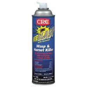 DESCRIPTION: (6) WASP AND HORNET SPRAY BRAND/MODEL: CRC BEE BLAST RETAIL$: $8.16 EA SIZE: 20 OZ QTY: 6