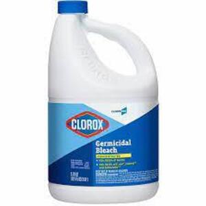 DESCRIPTION: (2) GERMICIDAL BLEACH BRAND/MODEL: CLOROX #41H893 RETAIL$: $10/EA SIZE: 1 GALLON QTY: 2