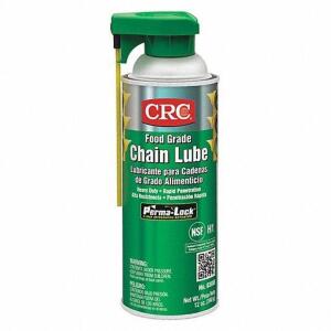 DESCRIPTION: (6) CHAIN AND WIRE ROPE LUBRICANT BRAND/MODEL: CRC #4JB34 RETAIL$: $23.49 EA SIZE: 12 OZ QTY: 6