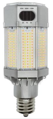 DESCRIPTION: (2) POST TOP LED LIGHT BRAND/MODEL: LFD/LED-8024M345-G7-FW INFORMATION: SWITCHES FROM WATTS & COLOR TEMPS/LUMENS: 10,780 TO 15730 RETAIL$