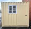 9FT STORAGE CONTAINER W/ SIDE DOOR AND WINDOW - 2