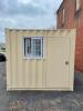 9FT STORAGE CONTAINER W/ SIDE DOOR AND WINDOW - 8