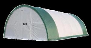 20' X 30' X 12' SINGLE TRUSS ARCH STORAGE SHELTER