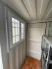 8FT STORAGE CONTAINER W/ SIDE DOOR AND WINDOW - 12