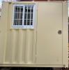 8FT STORAGE CONTAINER W/ SIDE DOOR AND WINDOW - 16