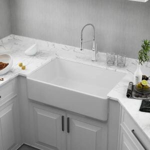 33" X 20" X 9" FARMHOUSE APRON FRONT SINK