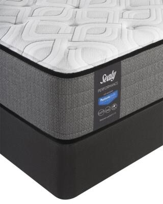 SEALY POSTUREPEDIC EVANSTON PLUSH PILLOW TOP MATTRESS / BOX SPRING / FRAME COMBO