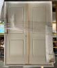 62" X 80" 2-PANEL FLAT HOLLOW-CORE INTERIOR DOUBLE DOOR UNIT - 2