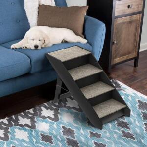 FOLDING 4 STEP PET STAIR