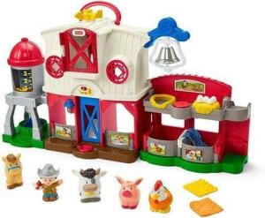 LITTLE PEOPLE CARING FOR ANIMALS FARM PLAYSET WITH SMART STAGES