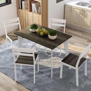 DUNKIN 4 - PERSON DINING SET