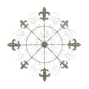 RUSTIC FLEUR-DE-LIS WALL DECOR