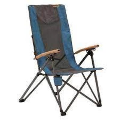 DESCRIPTION: (1) HIGH BACK FOLDING CAMP CHAIR BRAND/MODEL: OZARK TRAIL INFORMATION: MUST INSPECT FOR COLOR RETAIL$: $40.00 EA SIZE: IMAGES ARE FOR ILL