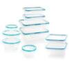 DESCRIPTION: (1) 20 PC SET OF STORAGE CONTAINERS BRAND/MODEL: SNAPWARE TOTAL SOLUTIONS RETAIL$: $30.39 EA QTY: 1