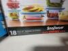 DESCRIPTION: (1) 20 PC SET OF STORAGE CONTAINERS BRAND/MODEL: SNAPWARE TOTAL SOLUTIONS RETAIL$: $30.39 EA QTY: 1 - 5