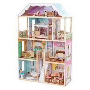 DESCRIPTION: (1) KIDS DOLLHOUSE BRAND/MODEL: KIDKRAFT CHARLOTTE RETAIL$: $139.00 QTY: 1