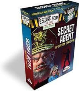 DESCRIPTION: (1) ESCAPE ROOM THE GAME EXPANSION PACK BRAND/MODEL: IDENTITY GAMES INFORMATION: SECRET AGENT OPERATION ZEKESTAN RETAIL$: $12.00 EA QTY: