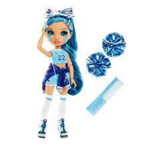 DESCRIPTION: (1) FASHION DOLL WITH CHEERLEADER OUTFIT BRAND/MODEL: RAINBOW HIGH CHEER SKYLER RETAIL$: $30.00 EA QTY: 1