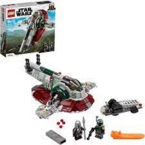 DESCRIPTION: (1) STAR WARS BOBA FETT STARSHIP BRAND/MODEL: LEGO #75312 RETAIL$: $40.00 EA QTY: 1