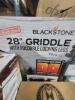 DESCRIPTION: (1) GRIDDLE BRAND/MODEL: BLACKSTONE RETAIL$: 248.39 SIZE: 28 IN QTY: 1 - 2