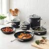 DESCRIPTION: (1) SET OF (10) NON STICK POT AND PANS BRAND/MODEL: CALPHALON RETAIL$: $257.59 EA QTY: 1