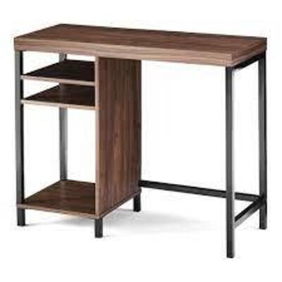 DESCRIPTION: (1) OFFICE DESK BRAND/MODEL: MAINSTAYS #MS17-D4-1009-07 INFORMATION: BROWN RETAIL$: $202.10 EA QTY: 1