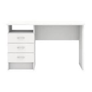 DESCRIPTION: (1) DESK WITH 3 DRAWERS BRAND/MODEL: TVILUM INFORMATION: WHITE RETAIL$: $128.00 EA SIZE: 19.00 x 47.30 x 28.50 QTY: 1