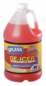 DESCRIPTION: (2) WINDSHIELD WASHER DE-ICER BRAND/MODEL: SPLASH RETAIL$: $3.50 EA SIZE: 1 GALLON QTY: 2