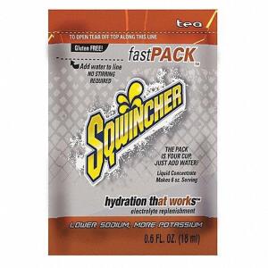 DESCRIPTION: (1) CASE OF (50) SPORTS DRINK MIX CONCENTRATE BRAND/MODEL: SQWINCHER #10U596 INFORMATION: TEA RETAIL$: $24.73 QTY: 1