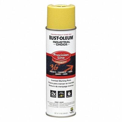 DESCRIPTION: (6) LINE MARKING PAINT BRAND/MODEL: RUST-OLEUM #6KN99 INFORMATION: YELLOW RETAIL$: $10.00 EA SIZE: 20 OZ QTY: 6