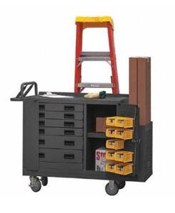 (1) MOBILE CABINET WORKBENCH