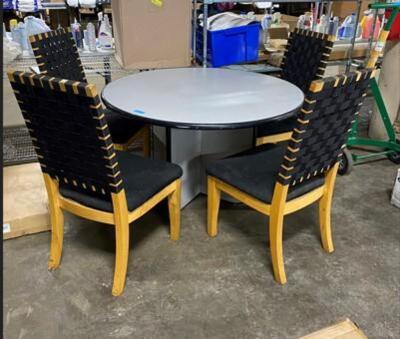 (1) LOT OF (5) TABLE & CHAIR SET