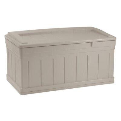 (1) OUTDOOR RESIN DECK STORAGE BOX