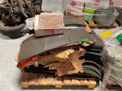 LARGE PALLET OF ASSORTED ROOFING SUPPLIES AND MATERIALS