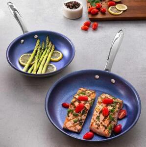 (1) SET OF (2) TRI-PLY SAUTE PANS