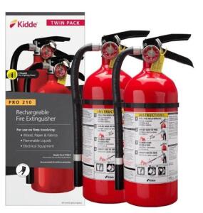 (1) PACK OF (2) FIRE EXTINGUISHER